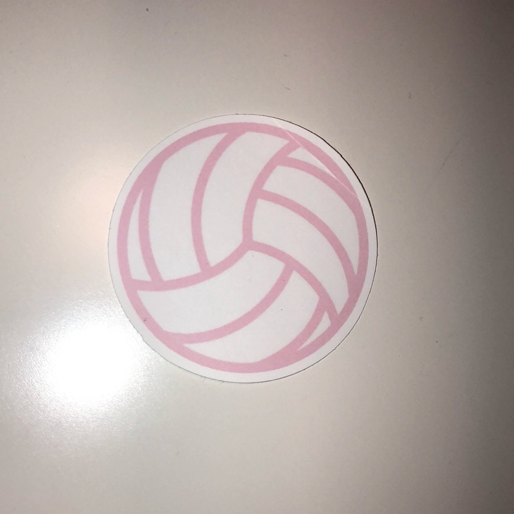 10/$10 volleyball sticker